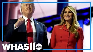 Melania Trump breaks from husband on abortion stance