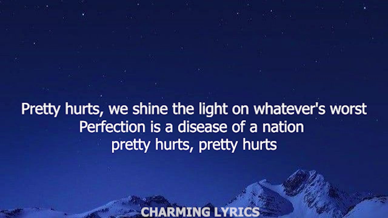 BEYONCE Pretty Hurts (Lyrics)