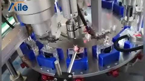 (Fully Automatic )AILE Rotary Perfume Filling Machine Perfume Filler(with pump feeder&cap feeder)