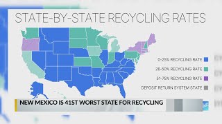 Report ranks New Mexico among worst states for recycling infrastructure