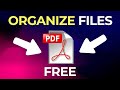 How to Organize PDF Files
