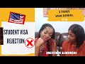 USA F1 Student Visa Rejections and Denials | What really happens| STORYTIME
