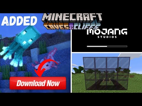 How to download Minecraft 1.17.0.52 caves and cliffs update | Download ...
