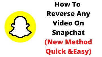 New Easy Method:How to Reverse a Video on Snapchat