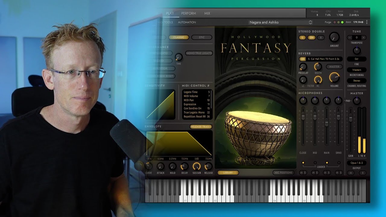 EastWest Hollywood Fantasy Percussion YouTube