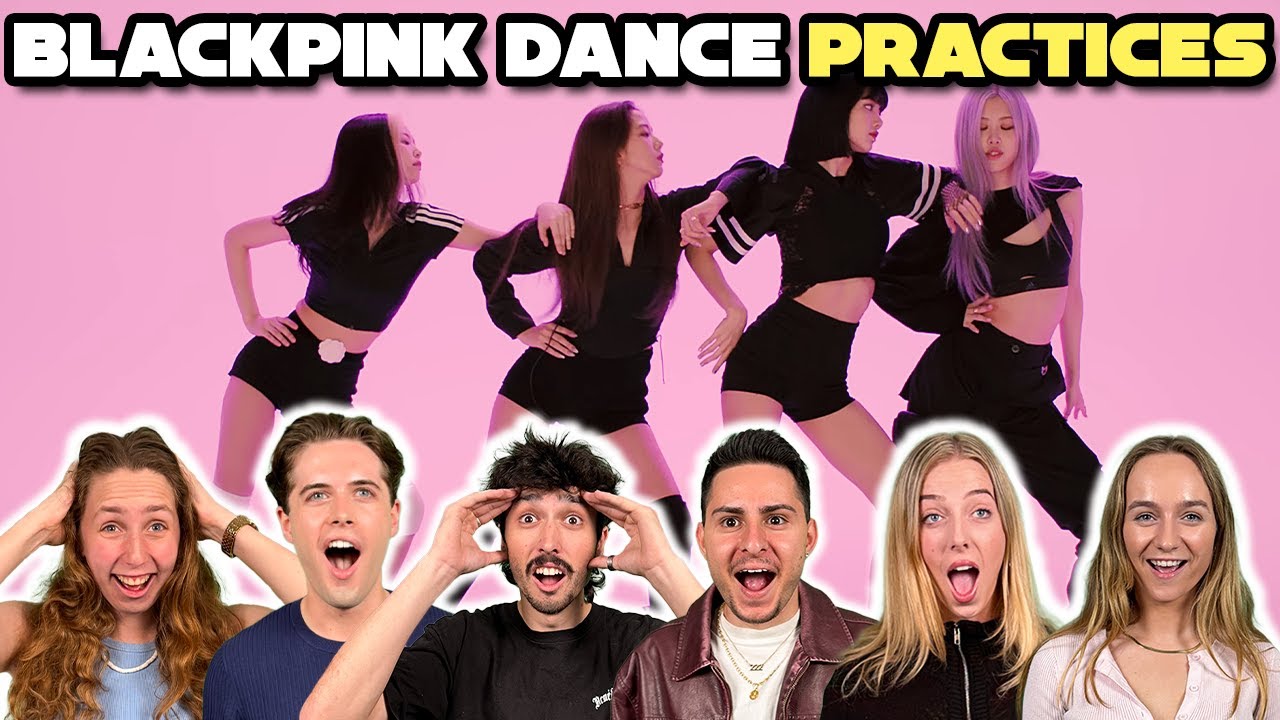 K-POP NOOBS WATCH BLACKPINK DANCE PRACTICES!