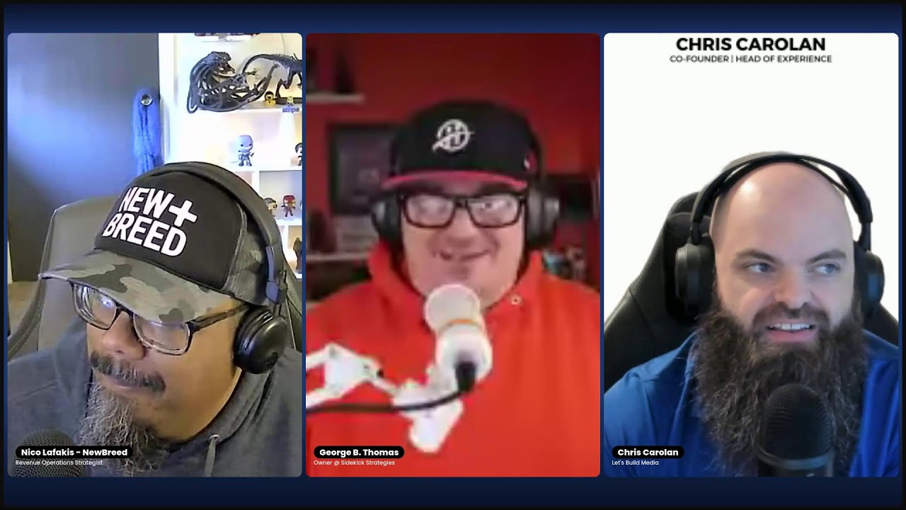 Let's Build AI Skills Daily featuring George B. Thomas and Nico Lafakis