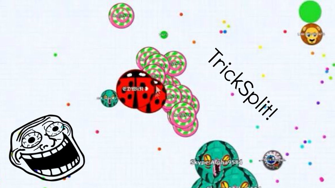 mp5 game player Tricksplit - Agar.io