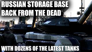 One Russian Tank Storage Base is Filling Up Again - And With the Latest Tanks and AFVs
