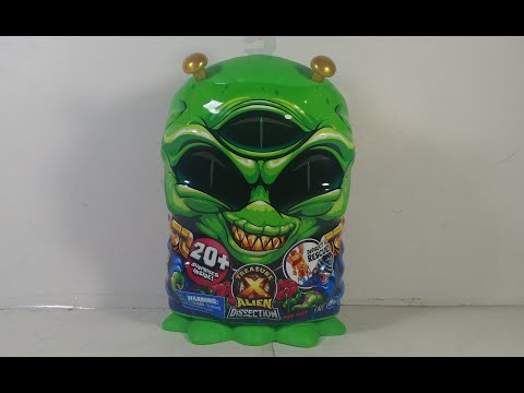 Treasure X Alien Dissection Mini Alien Gold Pack review! - YouTube