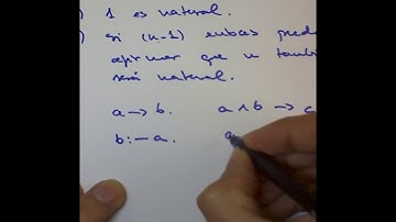 002 Programación Lógica con Prolog: Principio de inducción. Natural