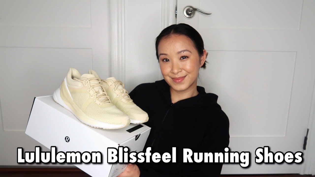 Lululemon Blissfeel Running Shoes  Unboxing New Lululemon Sneakers & First  Impressions! 