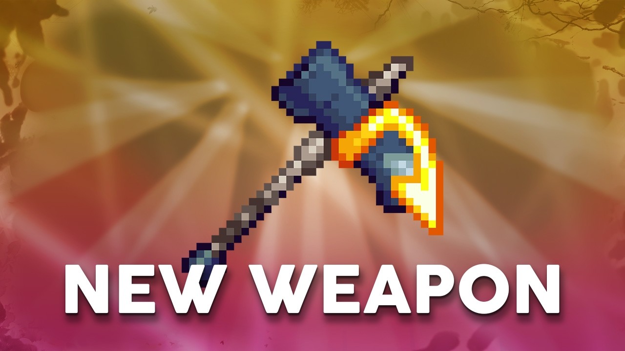 Terraria 1.4.5 x Dead Cells - Flint - POWERFUL new hardmode melee weapon