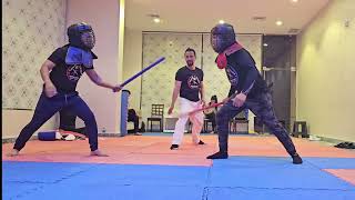 : Arnis Padded Stick Sparring  - Filipino Martial Arts