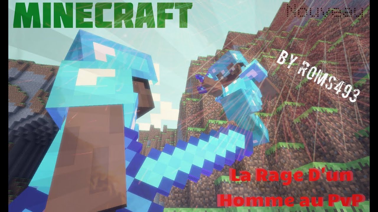 [Minecraft] La Rage d'un Homme au PvP - YouTube