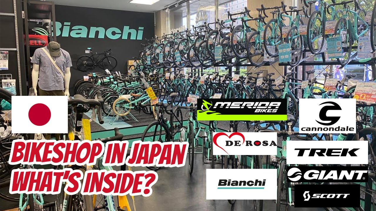 Bike Shop in Japan Hunting my first road bike Bianchi, Trek, Giant
