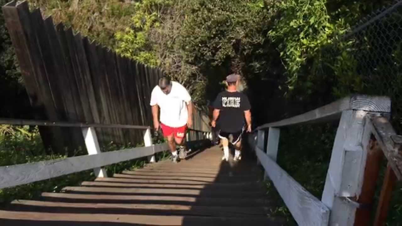 Santa Monica Stairs - YouTube