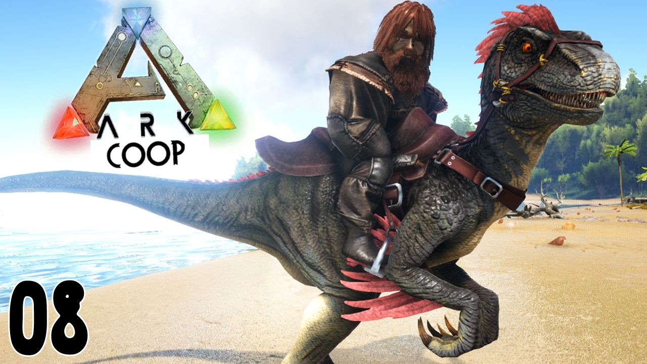 ON CHASSE AVEC NOTRE RAPTOR ! | ARK COOP: Primitive Plus ! #Ep8