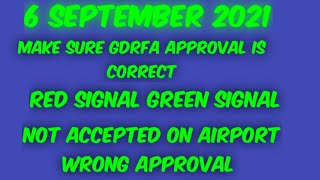 GDRFA approval data fill ||India to dubai flight with correct GDRFA approval || Travel & job info