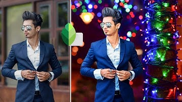 Snapseed Bokeh Effect Photo Editing | Night Bokeh Effect Editing in Snapseed