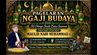 LIVE NGAJI BUDAYA KI HARYO SUSILO | PERINGATAN MAULID NABI SAW | MUSHOLLA AL JAWI PACUL TALANG TGL
