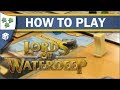 How to play lords of waterdeep a dungeons  dragons board game
