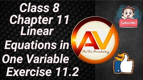 Class 8 Maths Chapter 11 Linear Equations in One Variable Exercise 11.2 Q13 - Q15 Solution