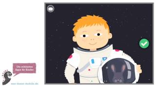 Schöne Kinder-Lern-App 🚀 Mein Raumschiff 🚀 App-Vorschau & Gameplay screenshot 5