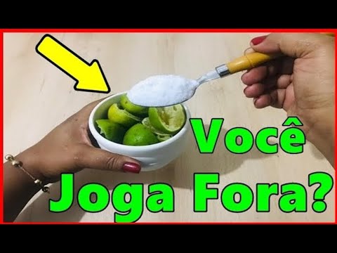 Joguei Bicarbonato na Casca de Limão e Parei de Gastar Dinheiro! Agora Tô Economizado Muito