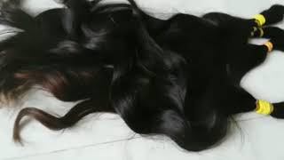 soft wavy Cambodian children hair screenshot 5