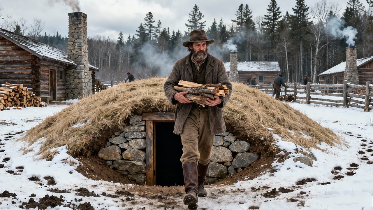 Все насмехались над построенным им тайным убежищем — пока зима не сделала его самым безопасным ме...