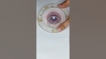 "How to Create Amazing Spirograph Art: Step-by-Step Guide for Beginners!"#asmr #art Spirograph