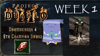 SLAM FEST#1 - GG Eth DOOMBRINGER - Week1 HIGHLIGHTS + Trade-Site TIPS - Project Diablo 2 - PD2 S9