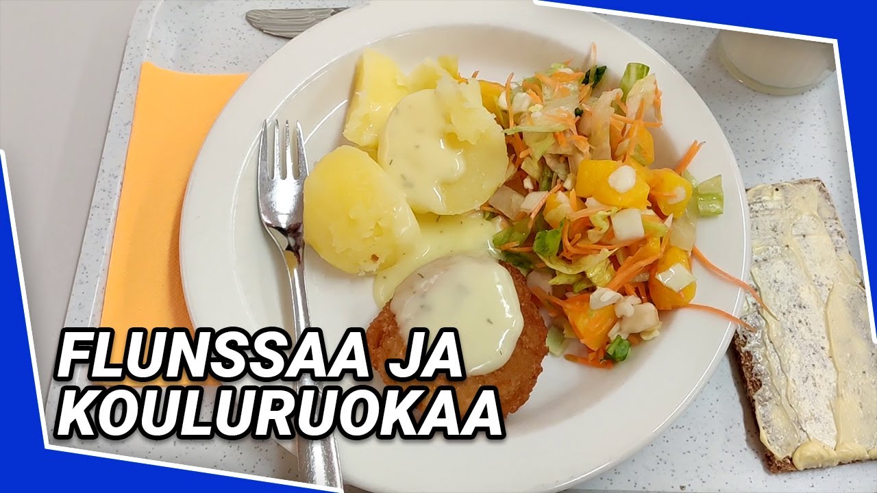 Flunssaa ja kouluruoka viikon ajalta
