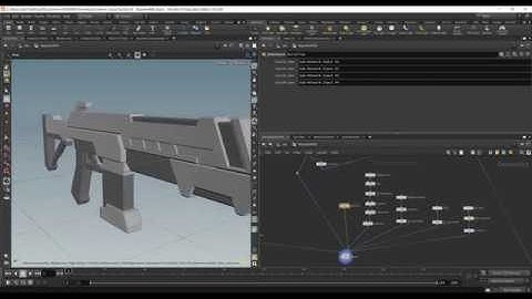 Houdini Poly Extrude, Poly Bevel and Boolean Digital Assets for modeling