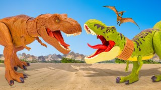 Most Dramatic T-rex Dinosaur Chase | Jurassic Park Fan-Made Short Film | Dinosaur Movie