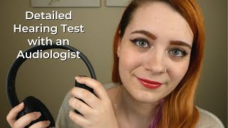 ASMR 🎧 Detailed Hearing Test with an Audiologist 🩺 | Soft Spoken Medical RP screenshot 4