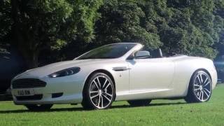 Aston Martin White DB9 Volante With 20inch Alloys