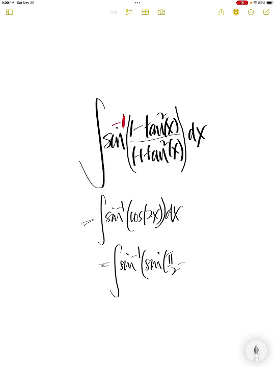 inverse-trig-integral-arc-sin-1-tan-2-x-1-tan-2-x-dx-youtube