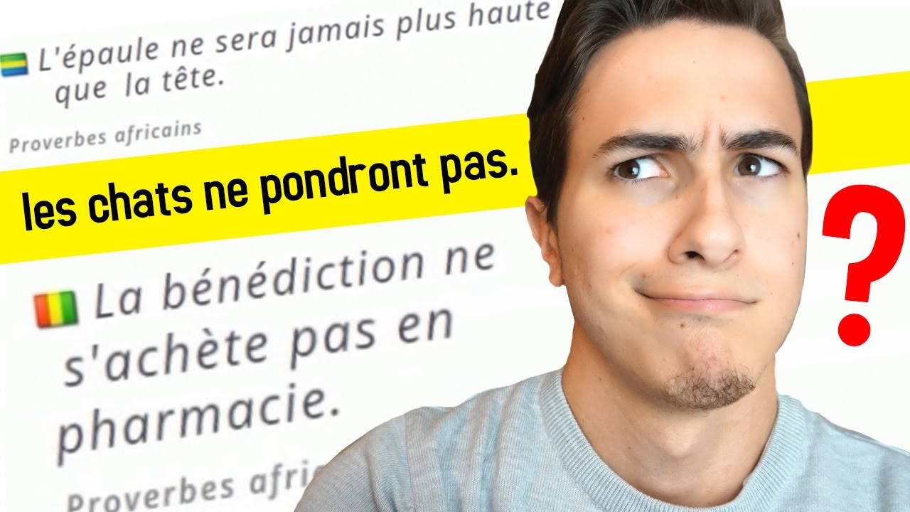 fright night DES PROVERBES TRÈS ÉTRANGES !