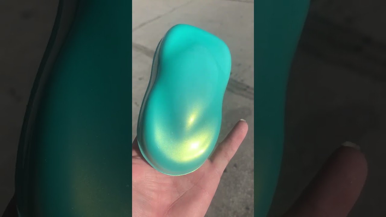 Outrageous Paint Daytona Beach - Cool Green To Vivid Gold
