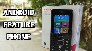 Indias First Feature 4g Volte Phone  Lava 4g Connect M1