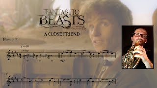 Fantastic Beasts - A Close Friend || French Horn Cover Resimi