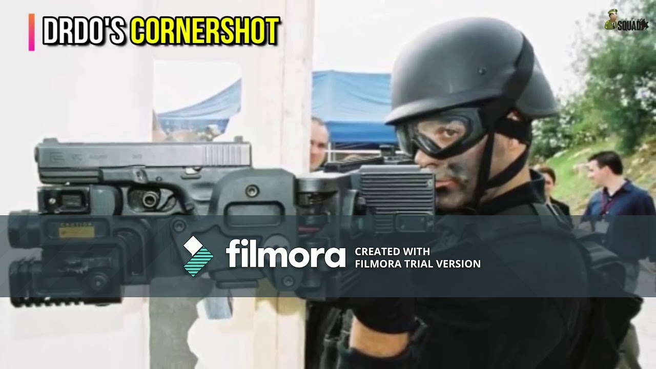 corner shot gun developed by Drdo