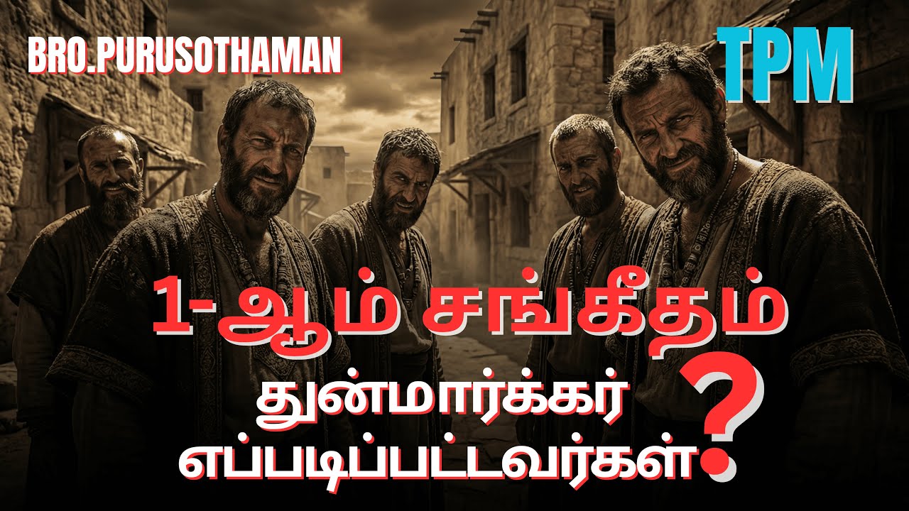 TPM Messages | 1-ஆம்  சங்கீதம் துன்மார்க்கர் எப்படிப்பட்டவர்கள்?  | Bro. PURUSOTHAMAN | TPM