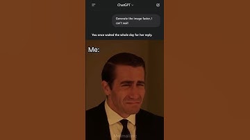 I am done with ChatGPT 😭