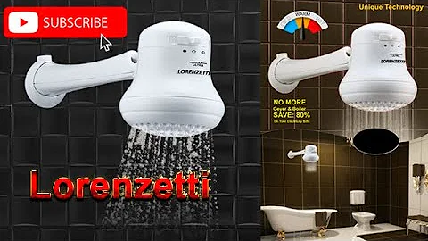 #Lorenzetti Electric Shower Head | Save Water and Electricity | Electric Instant Water Heating Tap