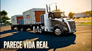 Volvo VNL 860 Aerodinámico | American Truck Simulator | POV Realista