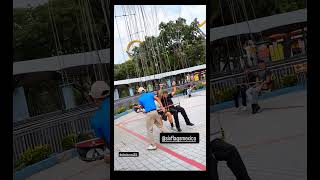 Nicola en Six Flags 🥳💛 1/4 ___ #television #programa #nicolaporcella