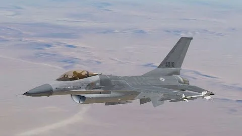 DCS模拟战斗：F5与F16对决